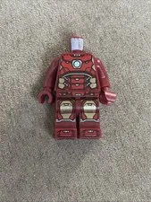 LEGO IRON MAN MINIFIGURE SUPER HERO Missing Head