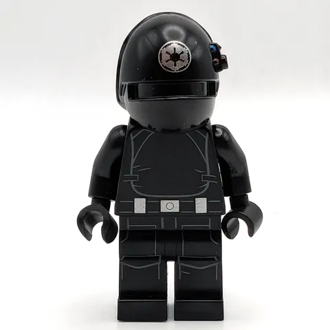 LEGO Star Wars Imperial Tie Fighter Pilot Frown Minifigure, Minifig, 75300 V2