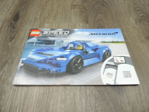 Lego Speed Champions McLaren 76902 Instruction Manual Only