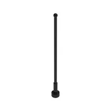 LEGO 2x Black Antenna Whip 8H inv.596