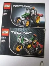 Lego Technic Building Instructions Instruction 8291 Bike and Tractor