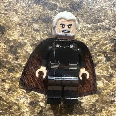 Custom Lego Star Wars Count Dooku. By orbital minifigs. New!!
