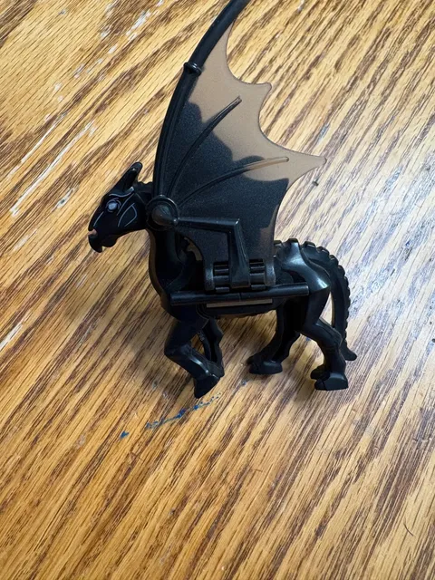 New LEGO Black Harry Potter Thestral Horse Animal with Wings