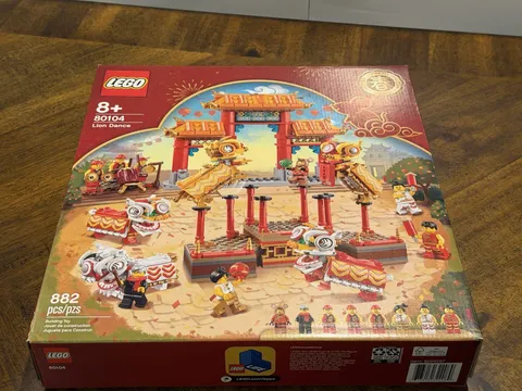 LEGO Chinese Traditional Festivals : Lion Dance (80104) New Retired Sealed Set