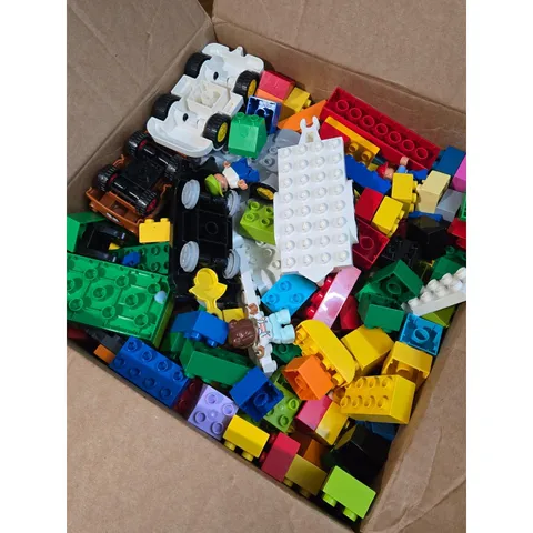LEGO Duplo Bulk Lot Over 7lbs Mixed Bricks Figures Vehicles Building Blocks Toy