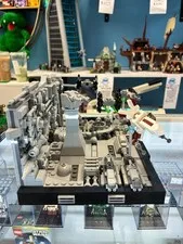 75329 Star Wars Death Star Trench Run Diorama - Used