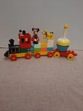 LEGO DUPLO Disney Mickey & Minnie Mouse Pluto Birthday Train for Ages 10941