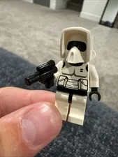 LEGO Star Wars Mini Figure Imperial Scout Trooper Sw1007 with Gun accessorie