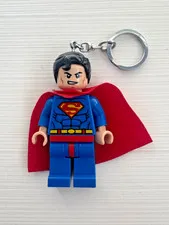 Lego DC Super Heroes Superman LED Lite Key Ring Light Keychain Light