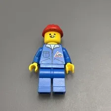 LEGO MINIFIGURE JBL002 CONSTRUCTION WORKER BULLDOZER DRIVER 6439 6535 6565 6581