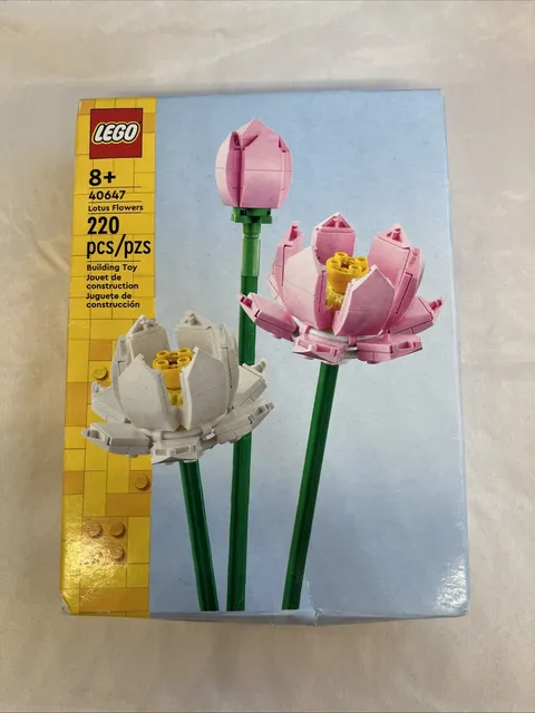 LEGO Botanicals: Lotus Flowers (40647) BRAND NEW IN BOX