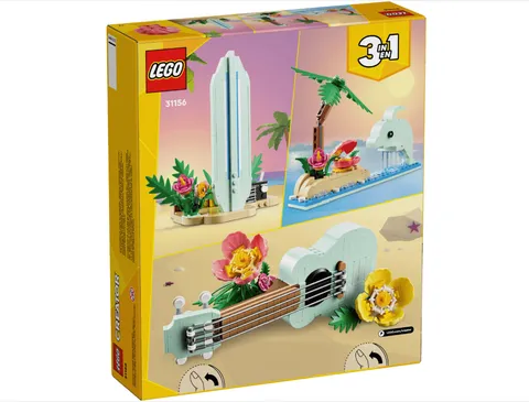 New Lego Tropical Ukulele 31156