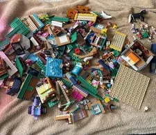 LEGO Friends Bulk Lot 7pounds Mixed Sets Parts Pieces Accessories