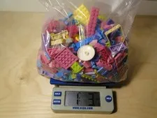 Lego Random Pink Purple Friends Parts Pieces Bricks Specialty 1# 3oz