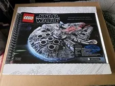 Lego Millennium Falcon 75192  Instruction Manual With Name Plate
