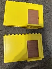 Vintage LEGO Dacta DUPLO House 9152 Sliding Door and Wall REPLACEMENT
