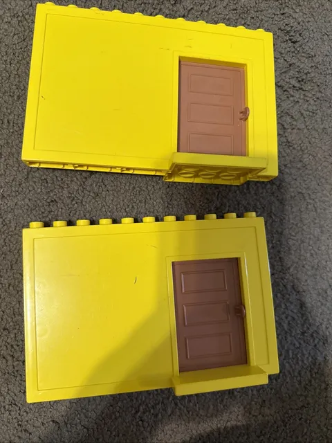 Vintage LEGO Dacta DUPLO House 9152 Sliding Door and Wall REPLACEMENT