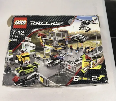 LEGO 8186 RACERS STREET EXTREME NOH BOXED READ LISTING WELL