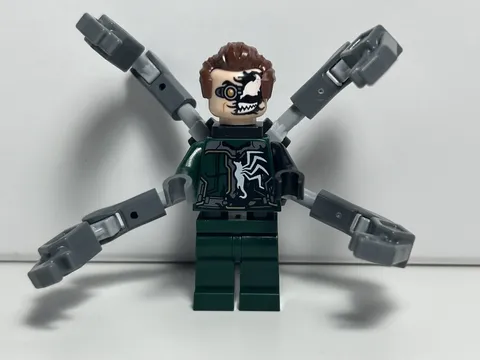LEGO Marvel Super Heroes Doc Ock Half Venomized Mechanical Arms Minifigure