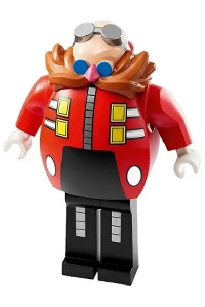 LEGO Dr Eggman Minifigure Sonic The Hedgehog Minifigure NEW Doctor Ivo Robotnik