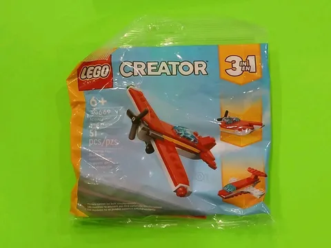 Creator - 3 in 1 - Iconic Red Plane #30669 - Polybag - Lego Set