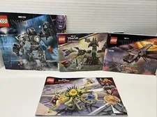 LEGO Marvel Studios Instructions Lot For Infinity Saga, Thor, Doctor Strange