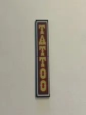 Lego Tattoo Sign