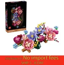 LEGO Botanicals Artificial Flower Wall Home Office Decor 879pcs...(wa)