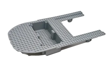 LEGO Boat Hull Bow Light Bluish Gray 40x20x7 Part 18912 60266 60368