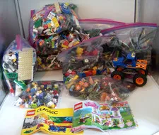 15 lbs+ Lego Lot Sets May Or May Not Be Complete, Star Wars, Ninjago, City ++