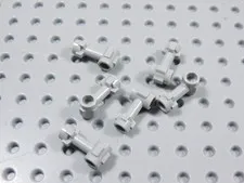 LEGO Lot of 6 Light Bluish Gray Dual Hilts Weapon Minifig BJ