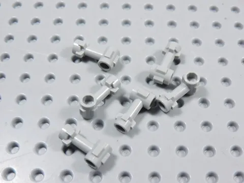 LEGO Lot of 6 Light Bluish Gray Dual Hilts Weapon Minifig BJ