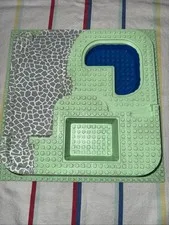 LEGO Baseplate 32X32 Paradisa 6416 Pool Base Plate, Cobble Road Pattern 6092