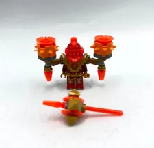 LEGO Macy 72003 Pearl Gold Armor Nexo Knights Minifigure w/ Weapon