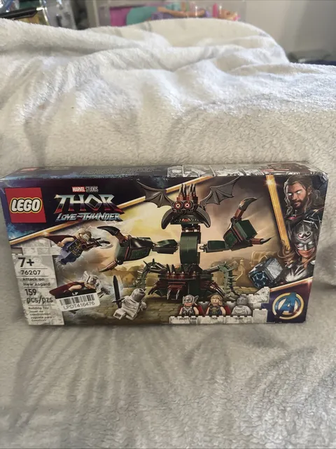 Lego Marvel Thor Love and Thunder Attack on New Asgard Set 76207 New Sealed
