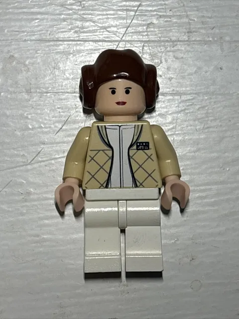 LEGO Star Wars ✨ Smooth Hair Princess Leia - Hoth Outfit (sw0113a) ✨ minifigure