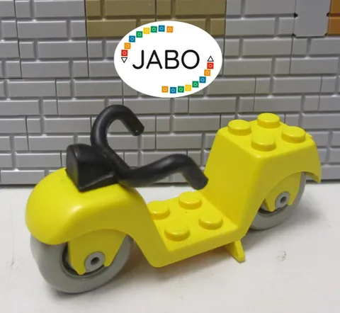 (G13/15) LEGO Fabuland fabac3 Motorcycle yellow 3793
