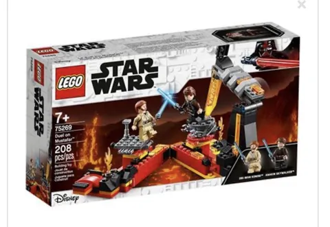75269 LEGO STAR WARS DUEL ON MUSTAFAR … RETIRED… VINTAGE.. NEW AND FREE SHIPPING