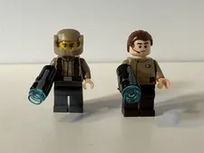 Lego Star Wars Lot of 2 Resistance Officer Soldier 75131