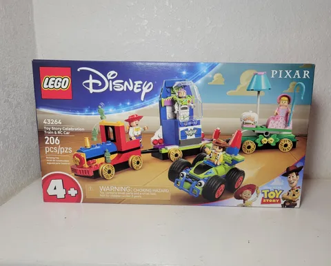 LEGO Disney Toy Story Celebration Train & RC Car 43264 206pcs Age 4+ Set