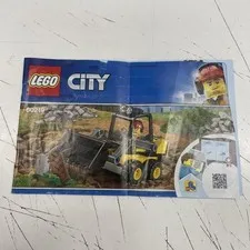 ORIGINAL RETRO LEGO USED Toy Instruction Book Manual Set - CITY 60219