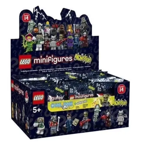 LEGO 71010 Minifigures Series 14 Complete Set of 16 Collectible Inner Bag Sealed