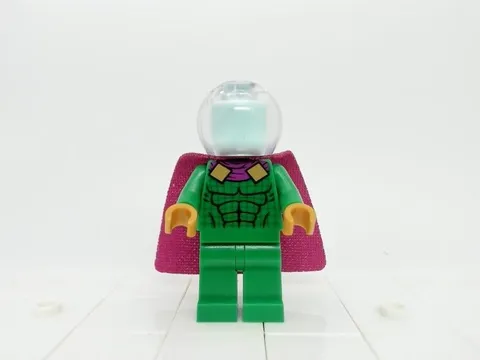 Mysterio, Light Aqua Head - sh0620 - Set 76149 - LEGO Super Heroes Minifigure