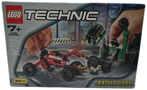 LEGO Technic 8241 Battle Cars 111 Pieces Sealed 2001 Vintage Set