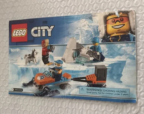 Lego City Instruction Manual Only 60191