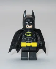 LEGO Batman Type 2 head yellow utility belt spongy cape minifigure 70918 70910