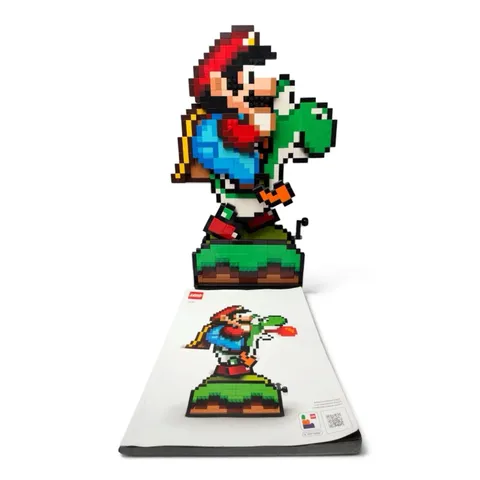LEGO 71438 Super Mario: Super Mario World: Mario & Yoshi Complete w/ Manual