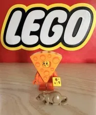 Lego Cheese Costume Fan Minifigure With Accessories 
