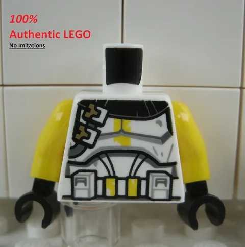 LEGO NEW 327th Star Corps Clone Trooper Torso (1x) 6567615 Minifigure Part 76382