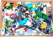 5 lbs. Bulk LEGO® Bricks & Parts, Mixed Colors Shapes & Themes, Lot (C)